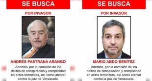 Difundieron carteles de «se busca» contra siete expresidentes que apoyan a Edmundo González