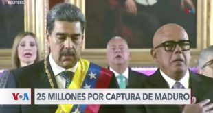 EEUU aumenta recompensa por la captura de Nicolás Maduro