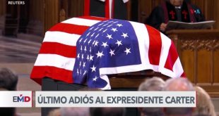 Funeral del expresidente Jimmy Carter tuvo lugar en Washington