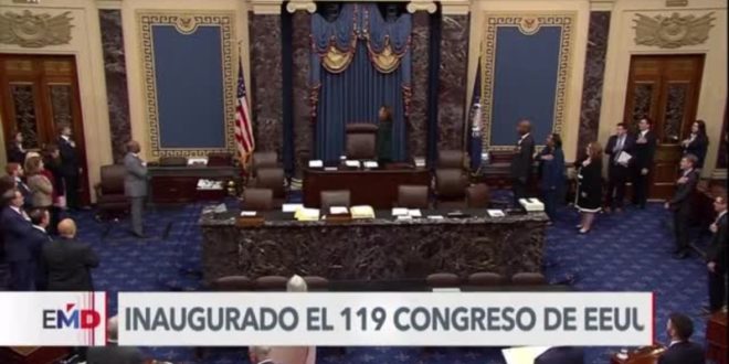 Inaugurado el 119 Congreso de EEUU