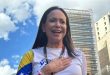 La líder opositora María Corina Machado es detenida en Caracas