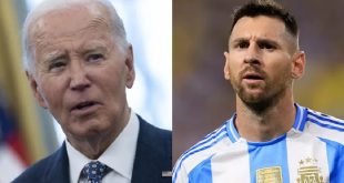 Messi reveló la razón por la que dejó plantado a Biden en la entrega de la Medalla Presidencial de la Libertad