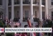 Renovaciones en la Casa Blanca completan el legado de presidentes y primeras damas