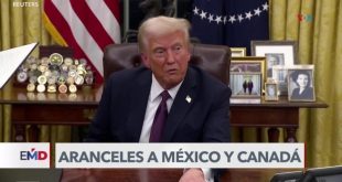 Trump amenaza con aranceles del 25 % a México y Canadá desde febrero