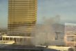 Un carro eléctrico se incendia en la entrada de las Torres Trump en Las Vegas: esto se sabe