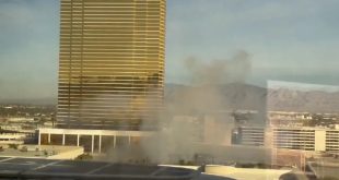 Un carro eléctrico se incendia en la entrada de las Torres Trump en Las Vegas: esto se sabe