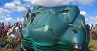 Un muerto y más de 60 heridos en accidente masivo en Cuba