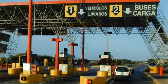 ¡Atención conductores! Nuevas tarifas de peaje en Venezuela a partir del 1 de febrero