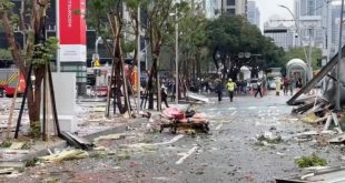 Explosión de gas en centro comercial en Taiwán deja cuatro muertos y 26 heridos