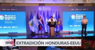 Honduras mantendrá acuerdo de extradición con Estados Unidos