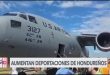 Honduras recibe primer vuelo militar estadounidense con deportados