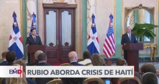 Marco Rubio culmina gira regional en República Dominicana abordando inestabilidad de Haití