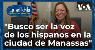 Salvadoreña se convierte en la primera concejal hispana en la ciudad de Manassas