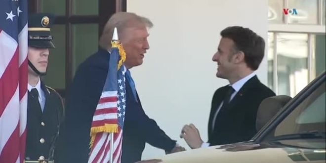 Trump y Macron discuten opciones para fin de la guerra en Ucrania