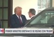 Trump y primer ministro de Reino Unido abordan conflicto en Ucrania