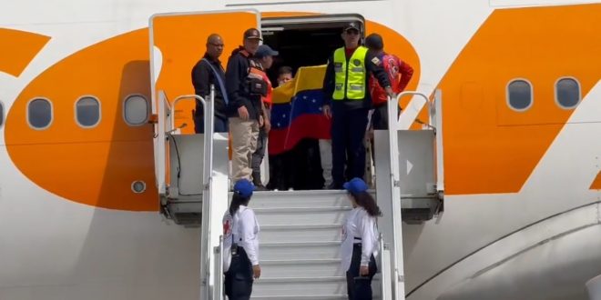 Up to Venezuela New Migrant Repatriation Flight: There are 242 Venezuelans from Mexico