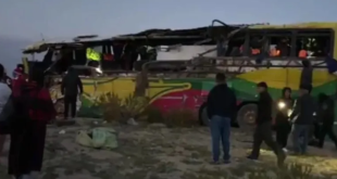 Brutal clash between buses left at least 37 dead in Bolivia