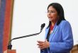 Delcy Rodríguez denounces that Guyana "persists in violating international legality by having a pending sea to delimit"