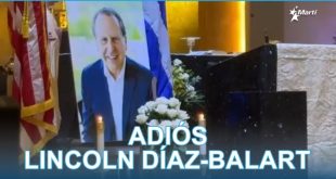 Last goodbye to Lincoln Díaz-Balart