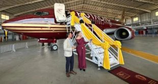 Vinotinto premieres its new official plane for the qualifiers