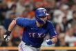 Corey Seager, de los Rangers de Texas, Campeonato de la Liga Americana de Béisbol contra los Astros de Houston, (AP Foto/David J. Phillip)
