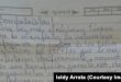 Carta escrita por Amaury Arrate Hernández en la prisión Mar Verde de Santiago de Cuba