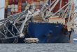 Colapsa puente en Baltimore tras impacto de buque cargado de contenedores (VIDEO)