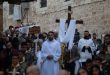 En Jerusalén, palestinos cristianos reducen rituales de Viernes Santo