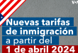 Servicio de inmigración pone en marcha nuevos precios con alzas y bajas para trámites migratorios