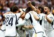 Brahim Diaz of Real Madrid celebrates a goal during the Spanish League, LaLiga EA Sports, football match played between Real Madrid and Cadiz CF at Santiago Bernabeu Stadium on May 04, 2024, in Madrid, Spain. Irina R. Hipolito / AFP7 / Europa Press 04/5/2024 ONLY FOR USE IN SPAIN