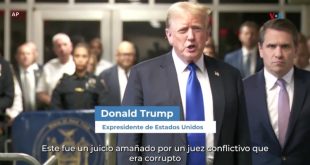 Donald Trump reacciona a veredicto de culpabilidad en juicio penal en su contra