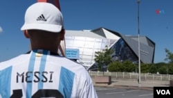 En Fotos | Argentinos se movilizan en Atlanta ante el arranque de la Copa América