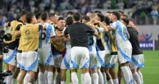 Argentina vence 4-2 por penales a Ecuador y es semifinalista de la Copa América