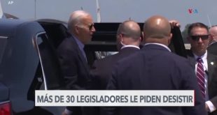 Biden reitera que seguirá buscando su reelección