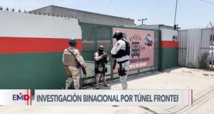 EEUU y México investigan narcotúnel hallado en Tijuana