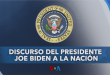 En español: Discurso del presidente Joe Biden a la nación