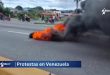 Protestas en Venezuela por resultados electorales