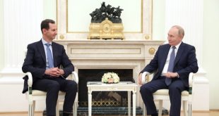 Putin recibe a Assad en Rusia mientras crecen las tensiones en Oriente Medio