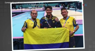 Ángel Barajas, el gimnasta que hace historia para Colombia en los Juegos Olímpicos