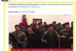 Captura de pantalla de un video difundido en X de un grupo de militares rebeldes. La grabación no corresponde a 2024, es de 2017.