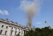 Incendio en el Somerset House de Londres, hogar de obras de arte de Monet y Van Gogh