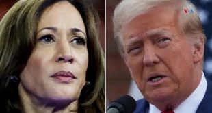 Trump y Harris recorren estados indecisos durante feriado en EEUU