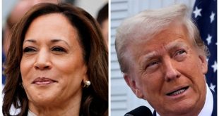 Harris y Trump empatan en recta final de la carrera hacia presidencia de EEUU, según sondeo