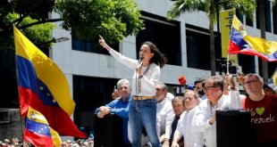 Líder opositora de Venezuela, Machado, dice que EEUU debería hacer más en disputa electoral