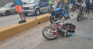 Motorizados encabezan lista de fallecidos en accidentes de tránsito