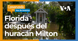 El gobierno de EEUU garantiza recursos para atender la emergencia del paso del huracán Milton por Florida