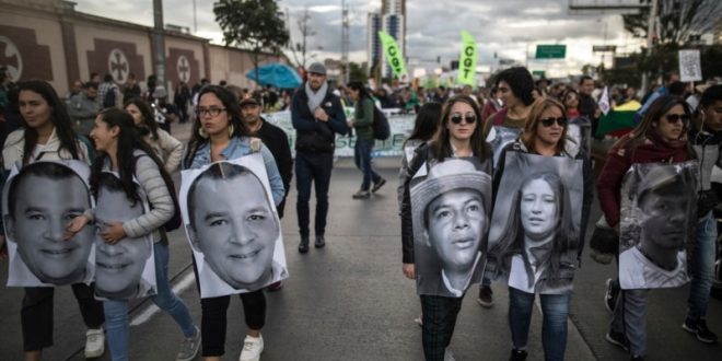 Pese a disminución de las matanzas, el panorama en Colombia aún sigue siendo preocupante