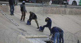 Autoridades clausuran túnel clandestino debajo del río Bravo, frontera México-EE.UU.