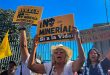 Cientos de salvadoreños protestan por ley de minería metálica impulsada por Nayib Bukele