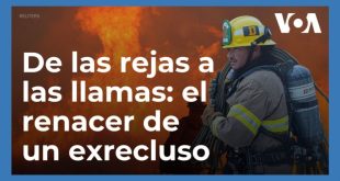 De las rejas a las llamas: la transformación de un exrecluso en bombero profesional